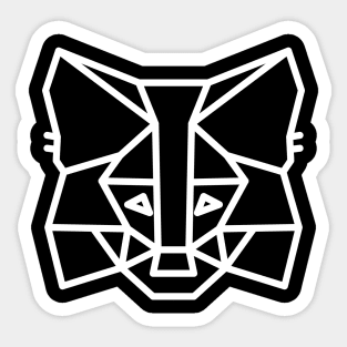 MetaMask Fox White Sticker